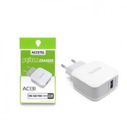 ACCETEL AC131 ONE USB PORT 2.1A ADAPTADOR ACCETEL AC131 ONE USB PORT 2.1A ADAPTADOR